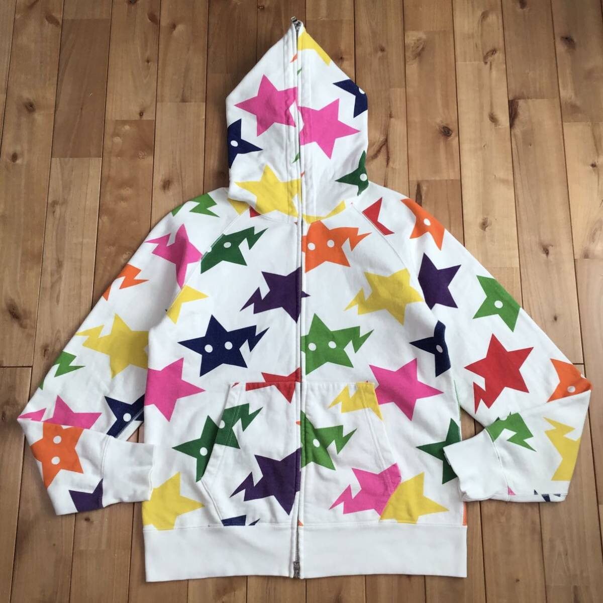 Bape discount star hoodie