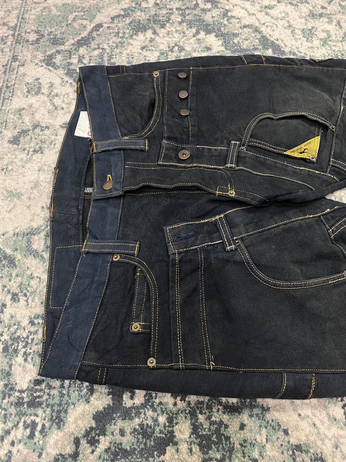 20471120 20471120 PAPER “Recycouture” Reconstructed Denim Size US 35 - 7 Thumbnail