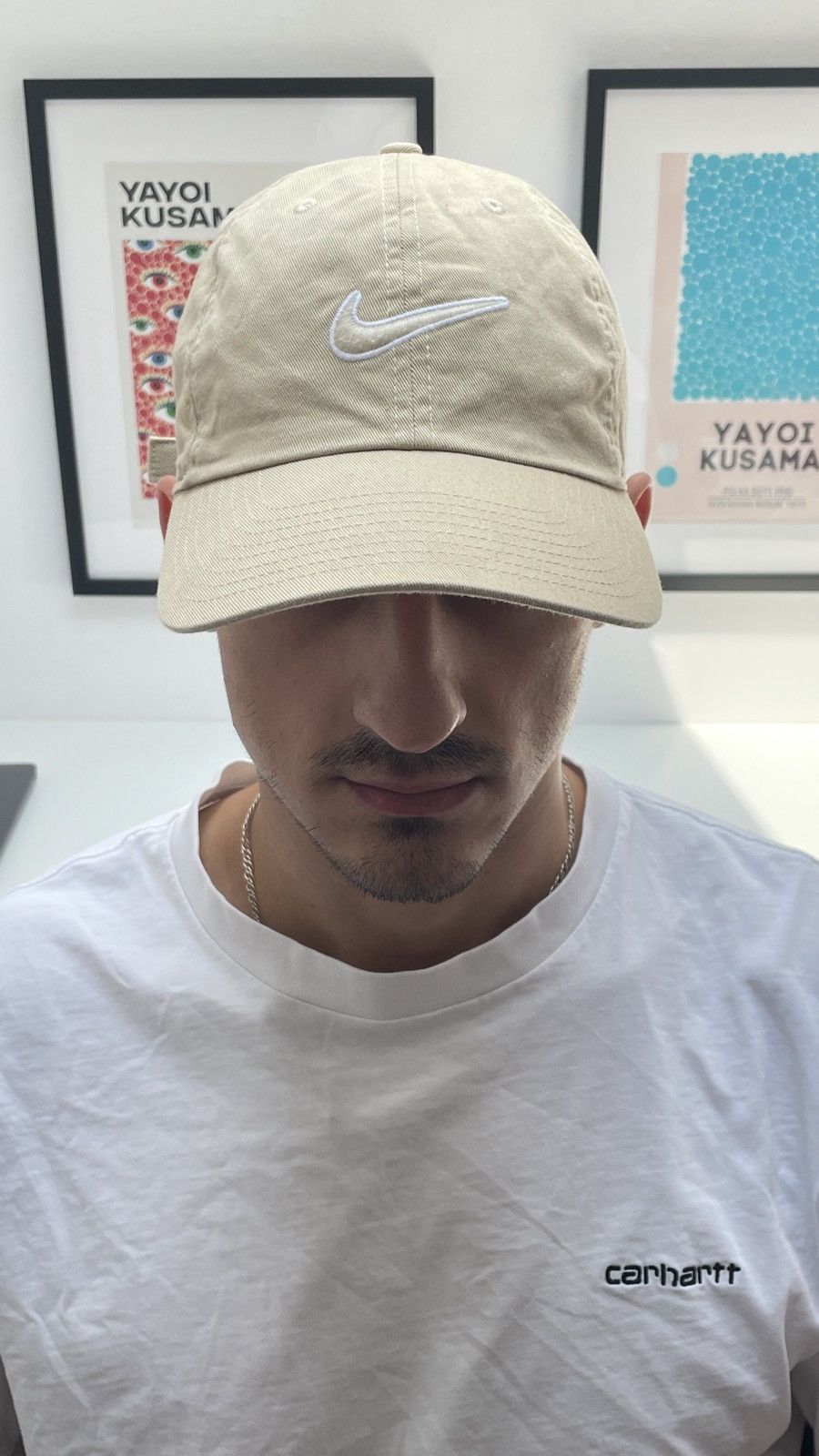 Nike × Vintage Vintage Nike Cap Embroidered Centr Swoosh Size ONE SIZE - 2 Thumbnail