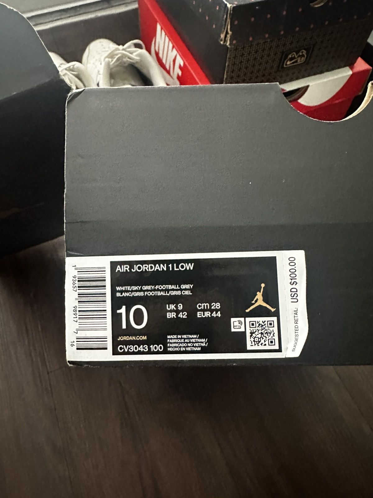 Nike Nike Jordan Low 1 Paris Size US 10 / EU 43 - 8 Thumbnail