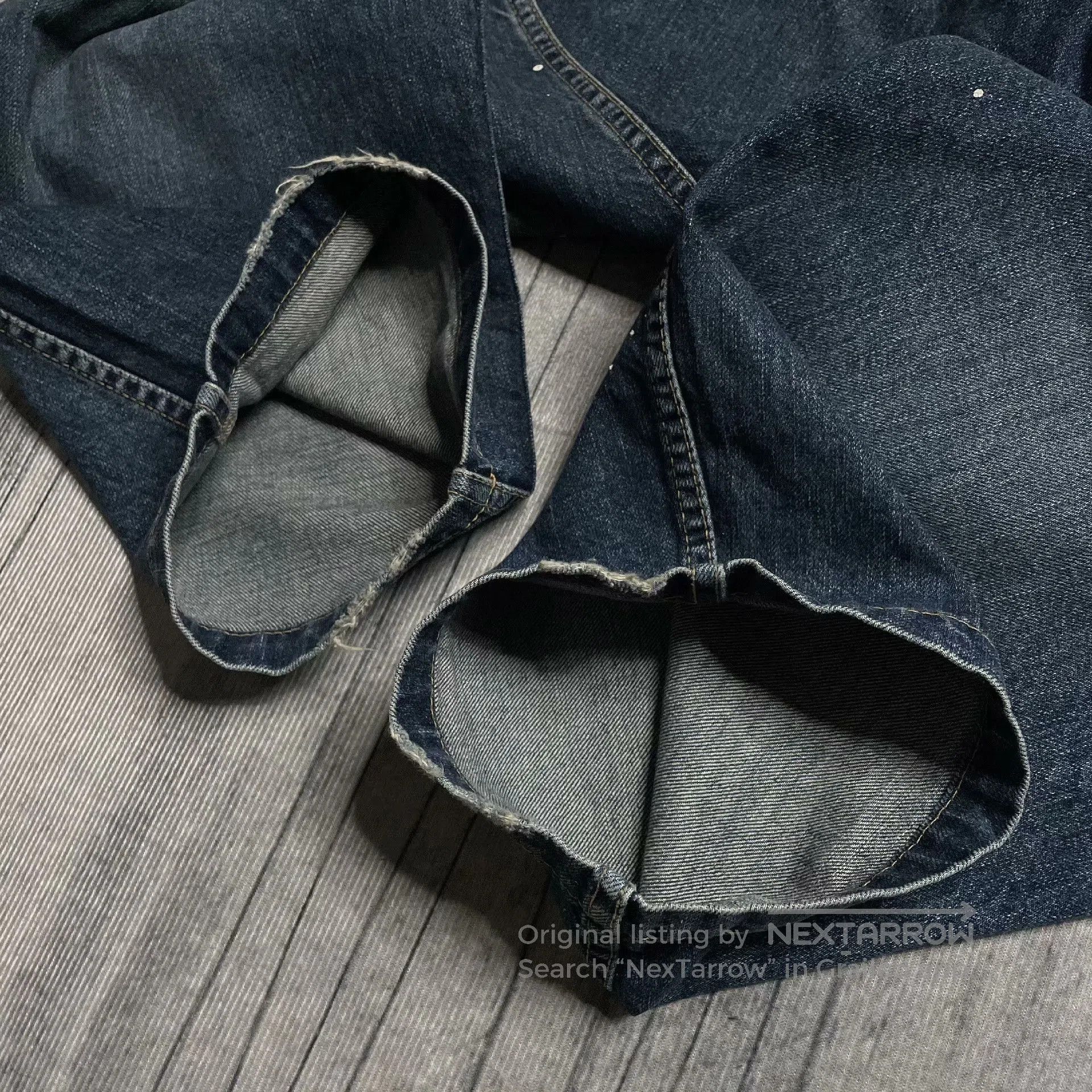 Madness MADNESS 20AW Relaxed Denim Pants. Size US 28 / EU 44 - 6 Thumbnail