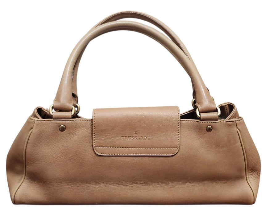 Trussardi TRUSSARDI Baguette Clip Shopper Shoulder Push Lock Handbag Size ONE SIZE - 4 Thumbnail