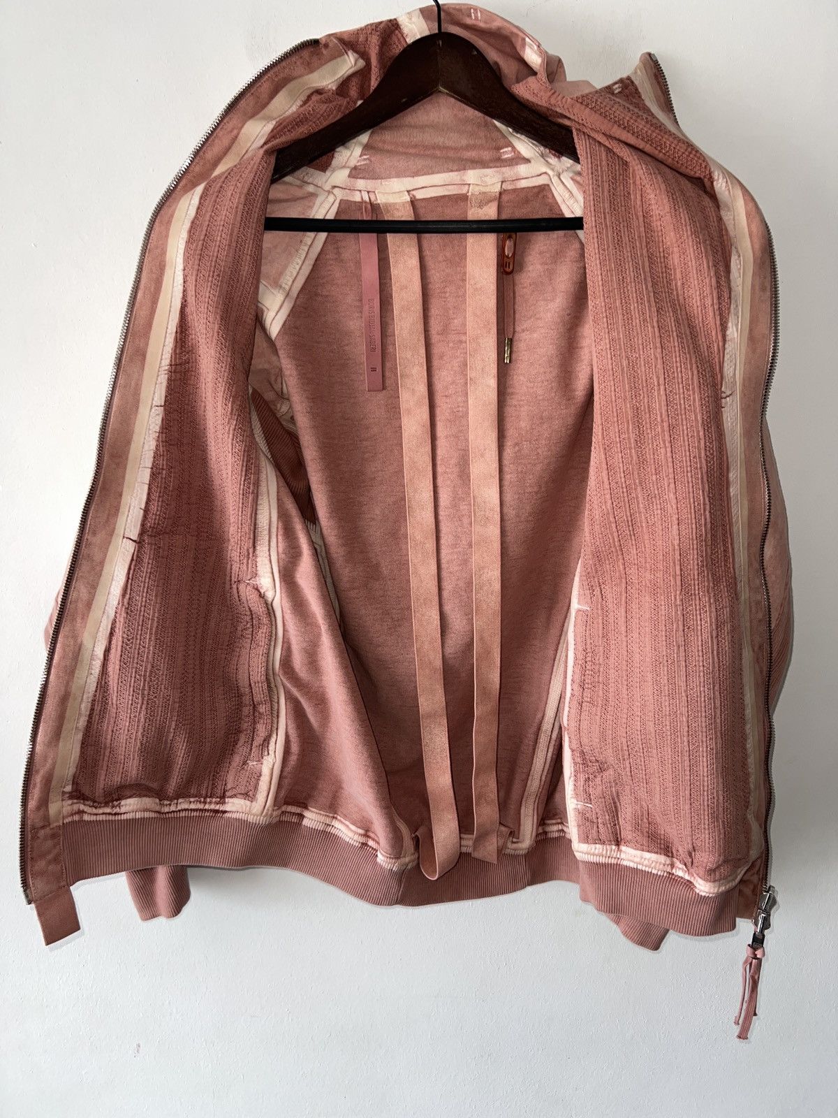 Boris Bidjan Saberi 🌸🌸 Boris Bidjan Saberi Pink Asymmetric Reversible Jacket Size US S / EU 44-46 / 1 - 5 Thumbnail