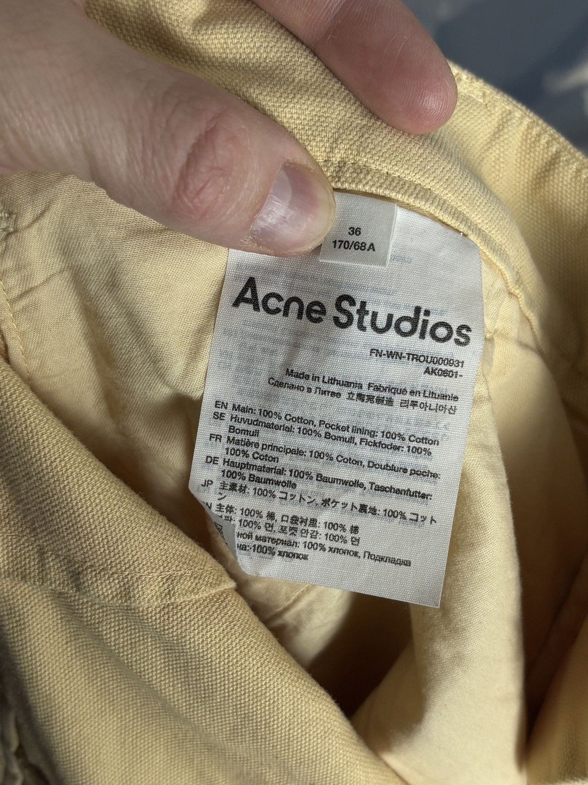 Acne Studios Acne Studios Cargo Strap Avant Garde Pants Size 26" / US 2 / IT 38 - 11 Thumbnail