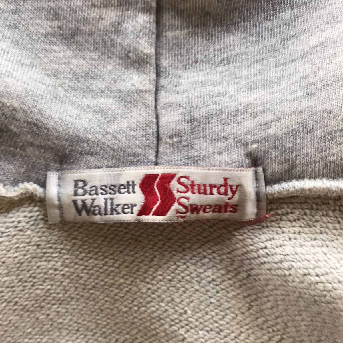 Vintage 80’s blank hoodie basset walker Size US M / EU 48-50 / 2 - 2 Thumbnail