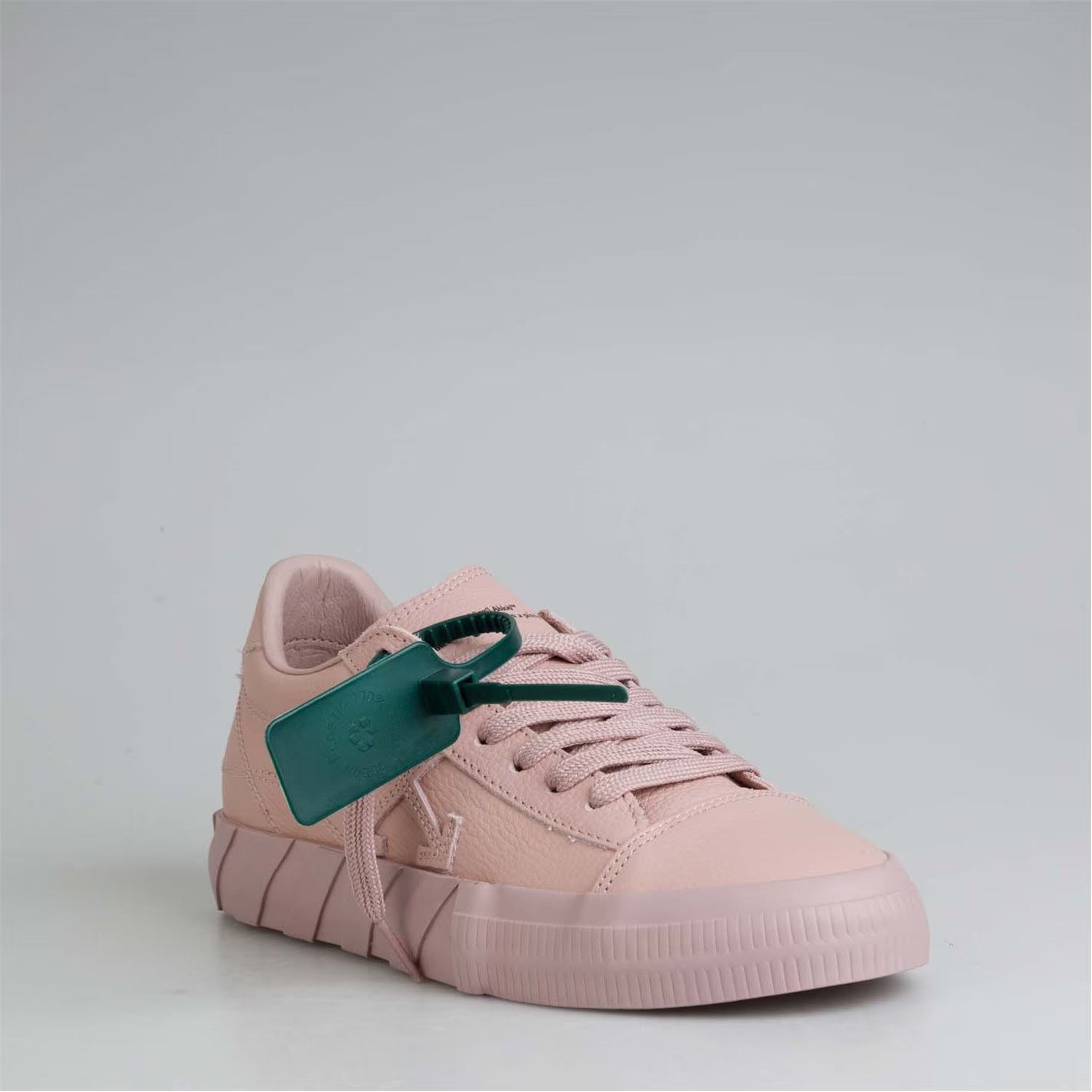 Off-White o1g2r1mq0125 Calf Leather Trainers in Pink Size US 4.5 / IT 34.5 - 2 Thumbnail