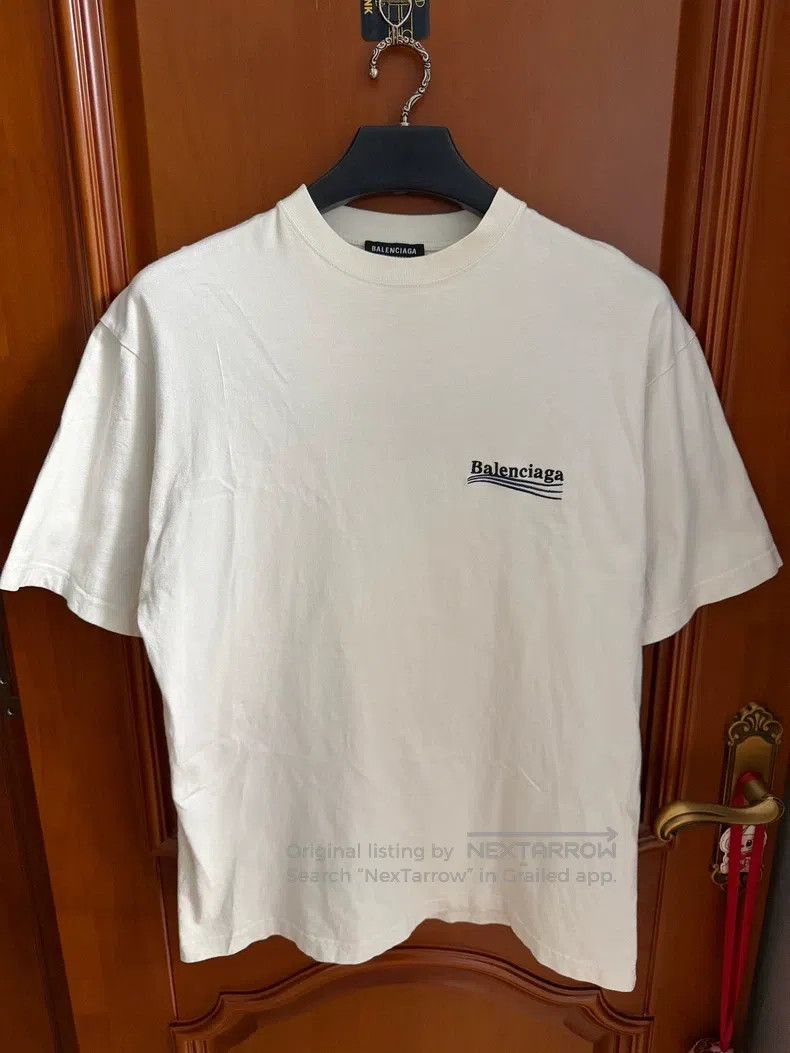 Balenciaga Balenciaga Cola Embroidery Logo Short Sleeve Size US XXS / EU 40 - 1 Thumbnail