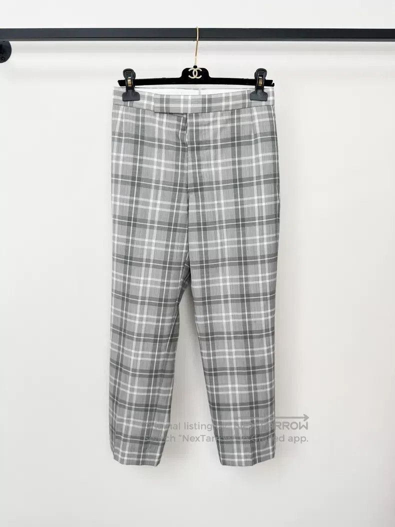 Thom Browne Thom Browne size 0 Wool Plaid Coat Size 40S - 7 Thumbnail