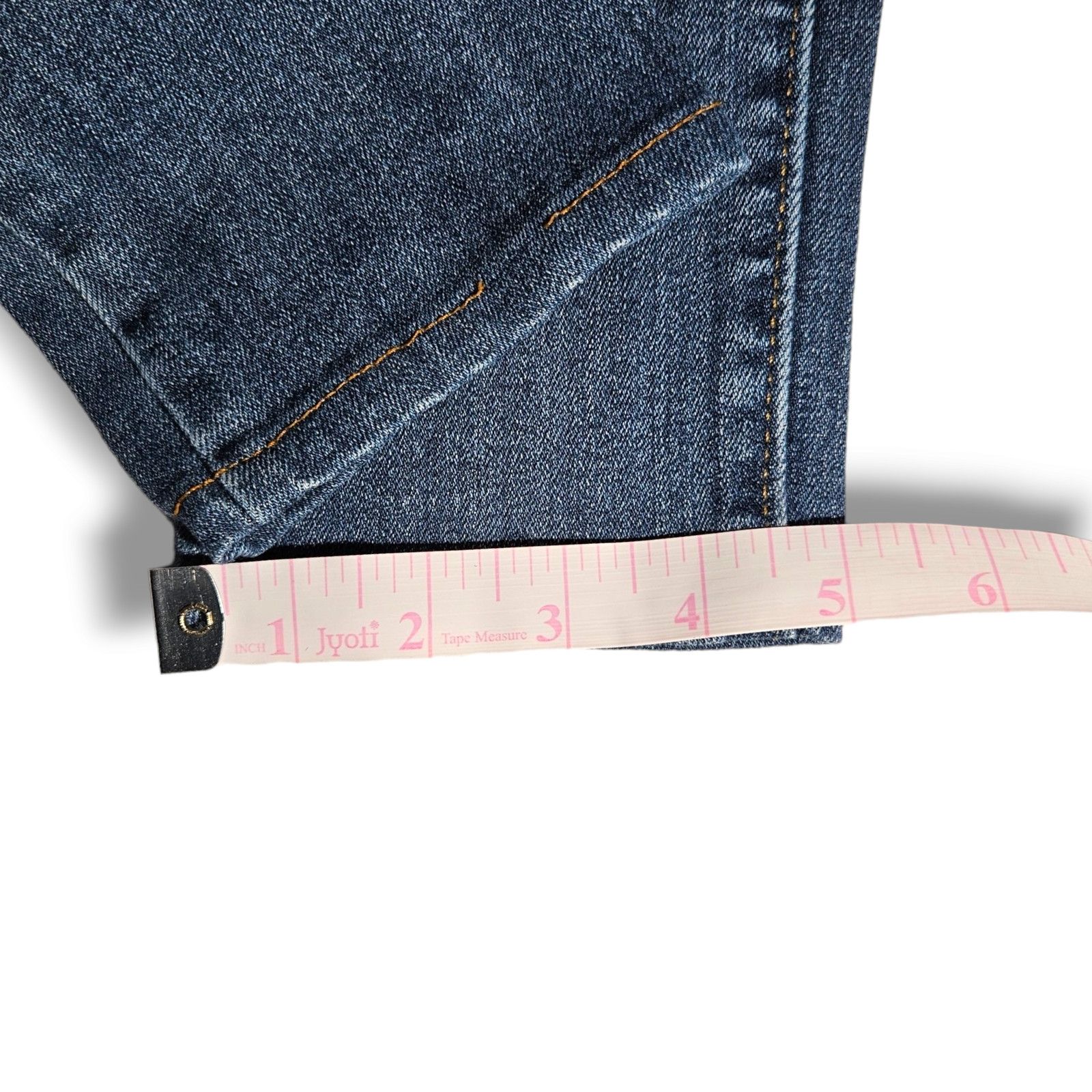 Levi's Levi's 721 Distressed Mid-Rise Skinny Jeans 25x23 Custom Size 25" / US 0 / IT 36 - 11 Thumbnail