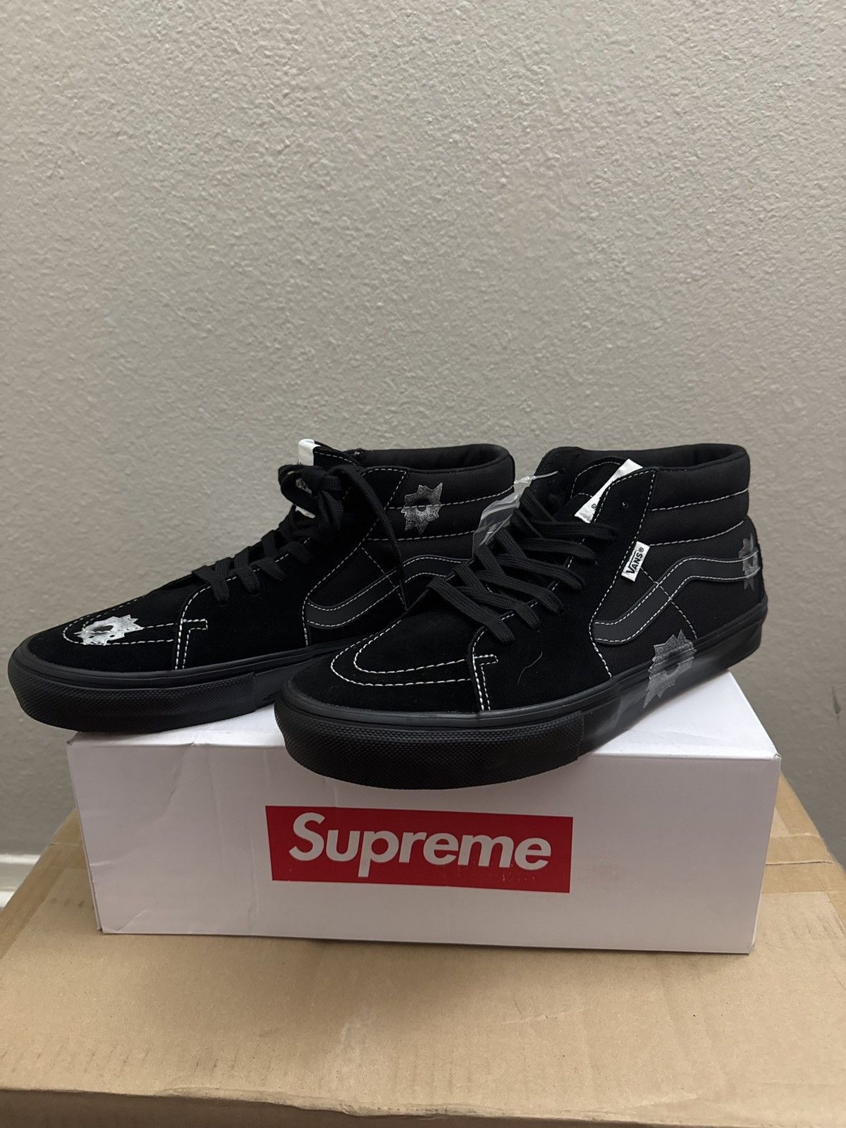 Supreme × Vans Nate Lowman Supreme Vans Size US 12 / EU 45 - 2 Thumbnail