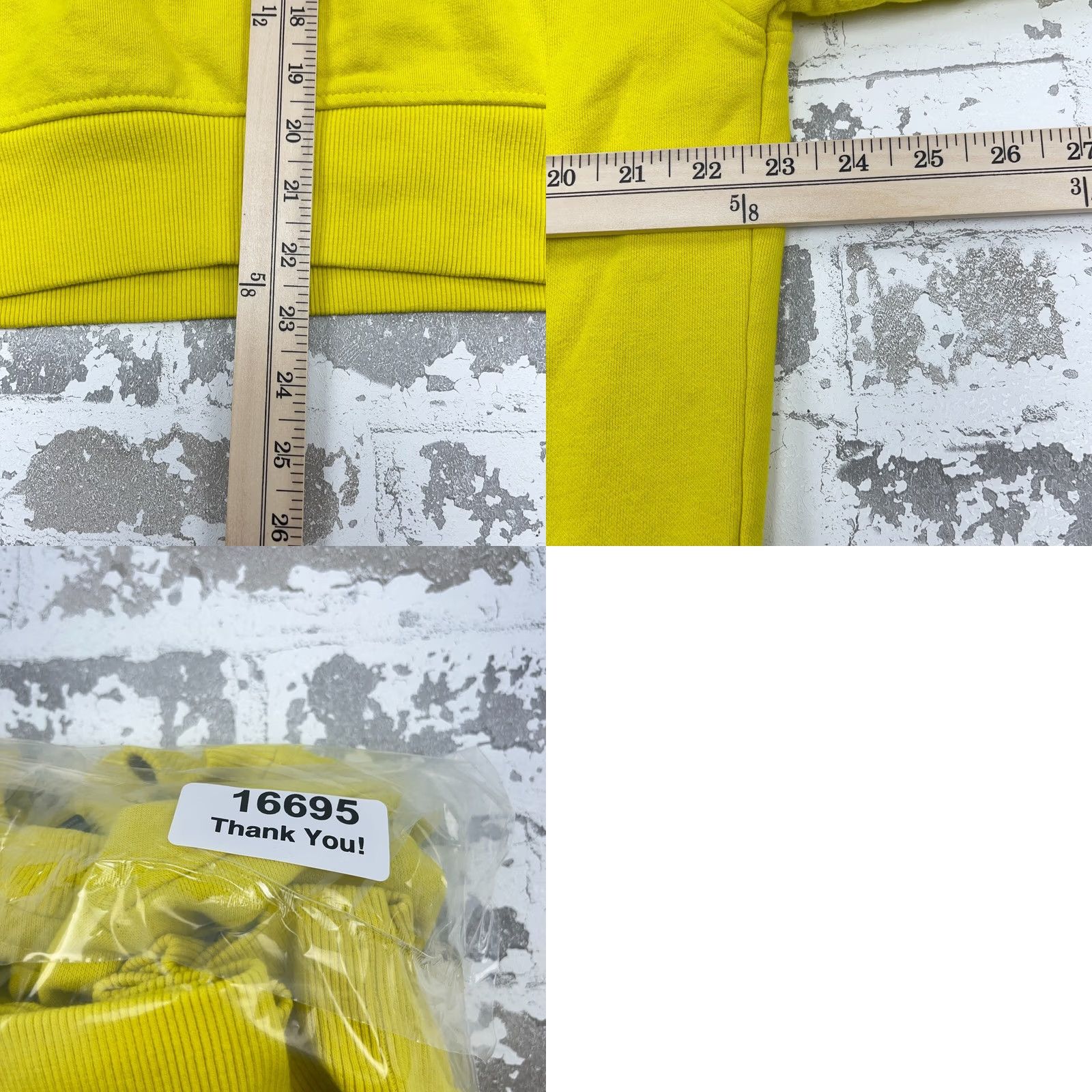The North Face North Face Sweatshirt Adult Small Yellow White Crew Neck Sweater Plain Basic Men Size US S / EU 44-46 / 1 - 8 Thumbnail
