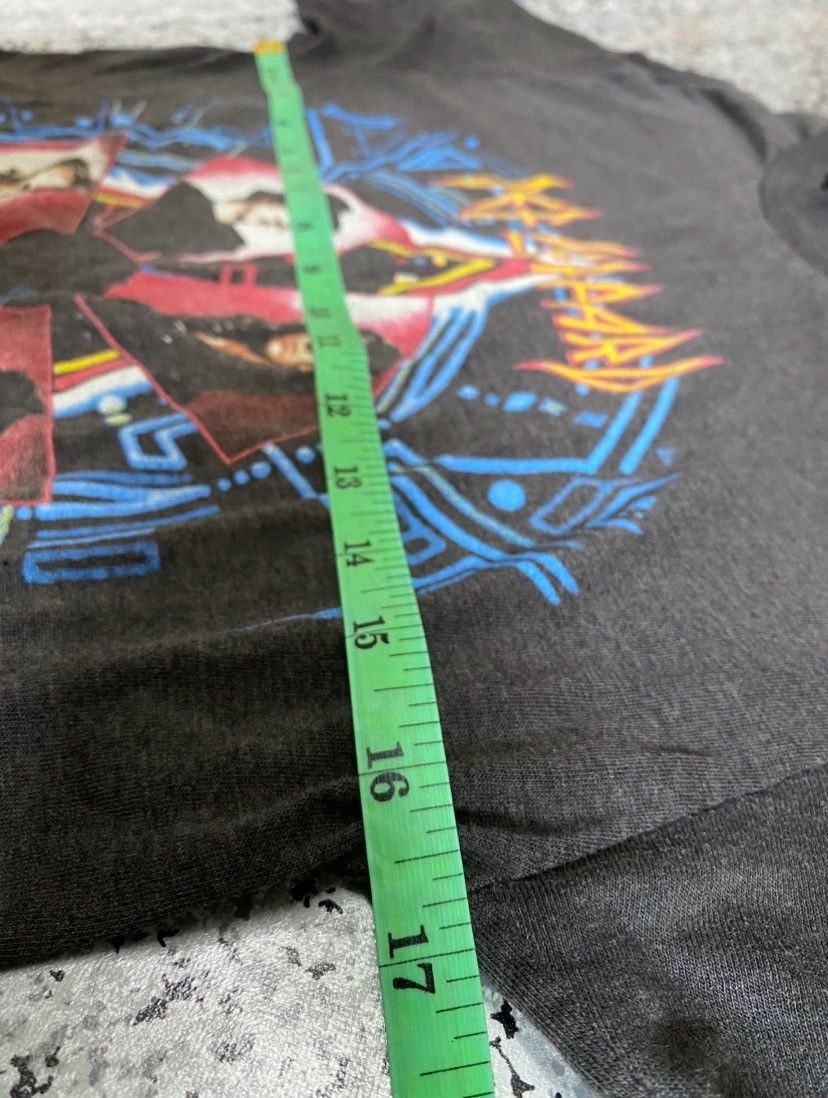 Band Tees × Def Leppard × Vintage Def Leppard Hysteria Tour "Vintage 1988" Size US S / EU 44-46 / 1 - 4 Thumbnail