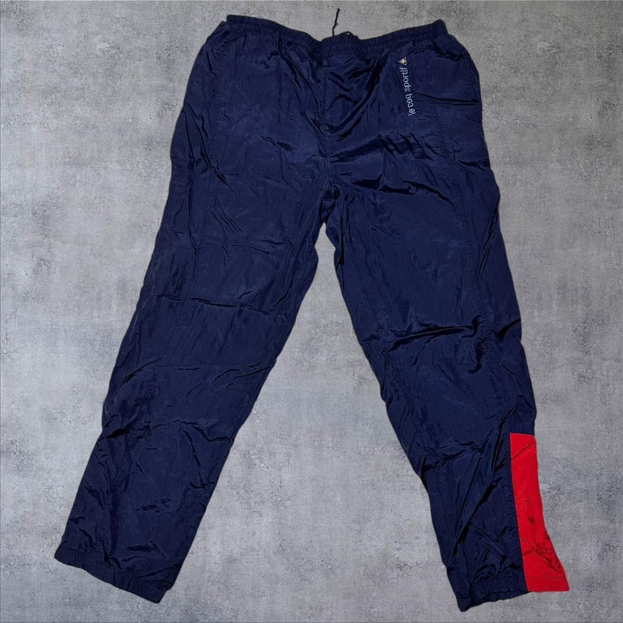Le Coq Sportif × Vintage Vintage Le Coq Sportif Track Pants Size US 32 / EU 48 - 3 Thumbnail