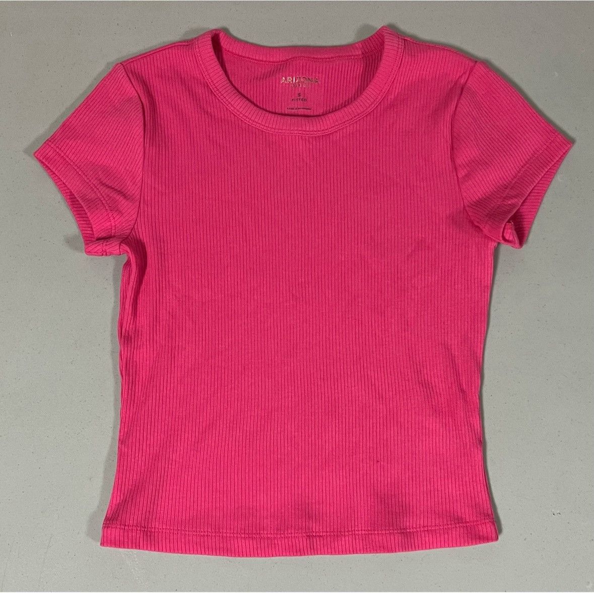 Arizona Jean Co. Arizona Pink Short Sleeve Tee T-Shirt Top Blouse Size S 🩷 Size S / US 4 / IT 40 - 2 Thumbnail