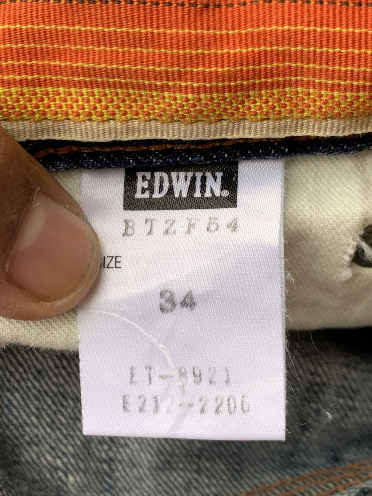 Edwin Flare Edwin Blue Trip 503 dirty faded. Size US 34 / EU 50 - 8 Thumbnail