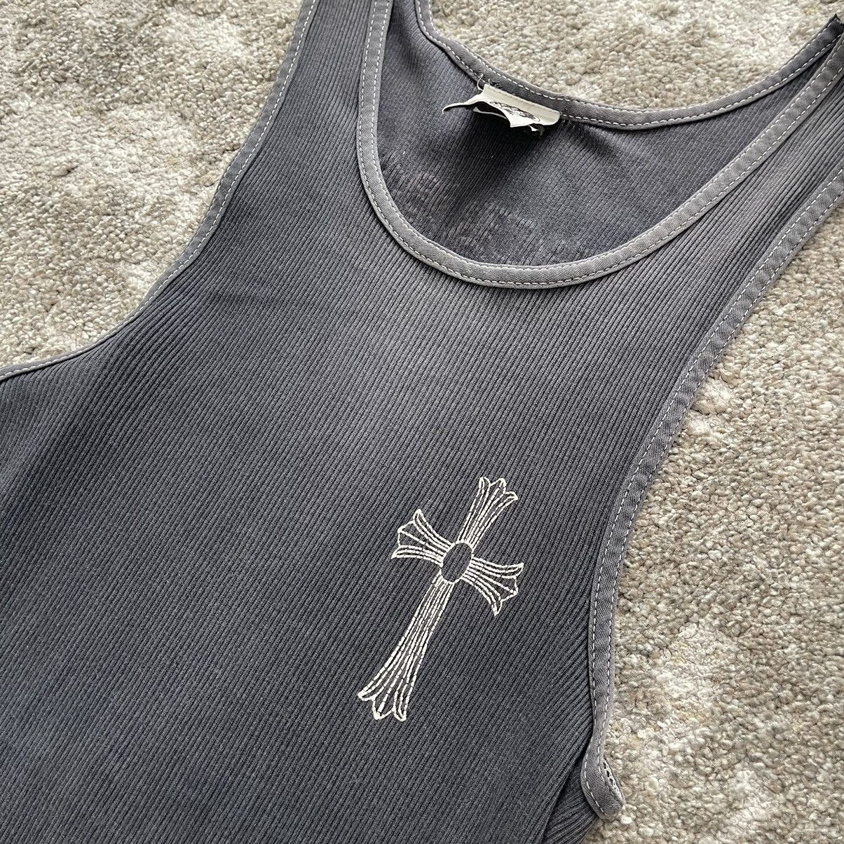 Chrome Hearts × Vintage Chrome Hearts Vintage LA Cross Horseshoe Tank Top Size M / US 6-8 / IT 42-44 - 5 Thumbnail