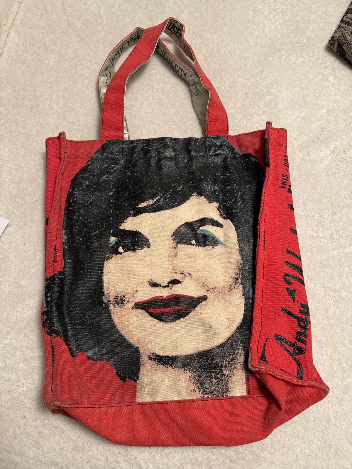 Vintage Vintage Andy Warhol tote bag | Grailed