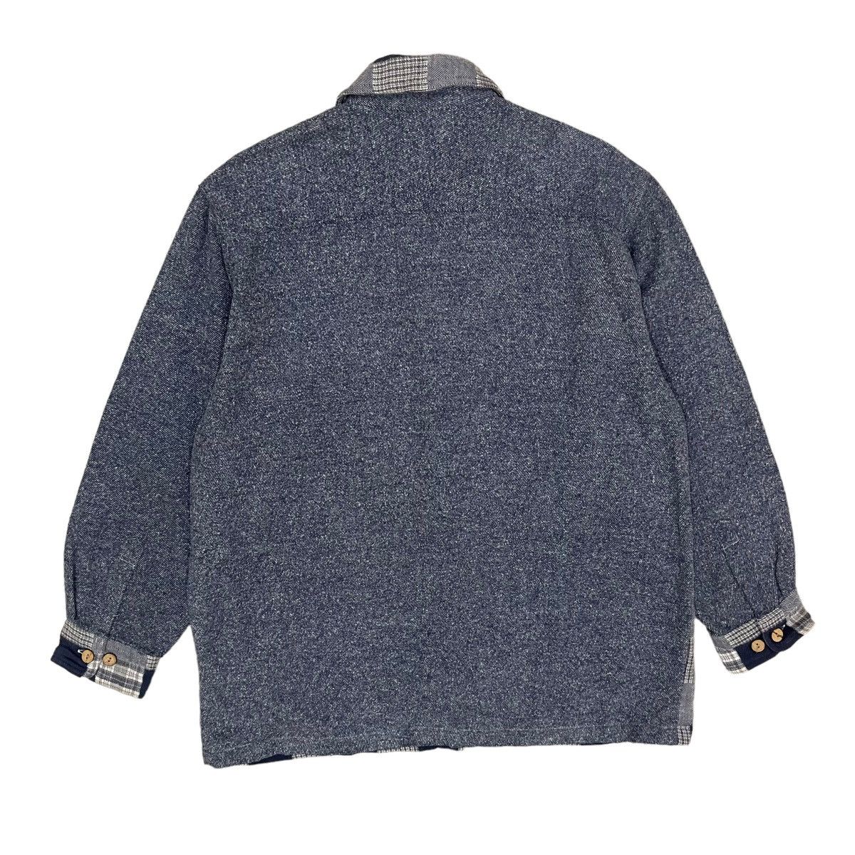 Japanese Brand × Vintage ⚡️Fino House Patchwork Double Pocket Button Jacket Size US S / EU 44-46 / 1 - 2 Thumbnail