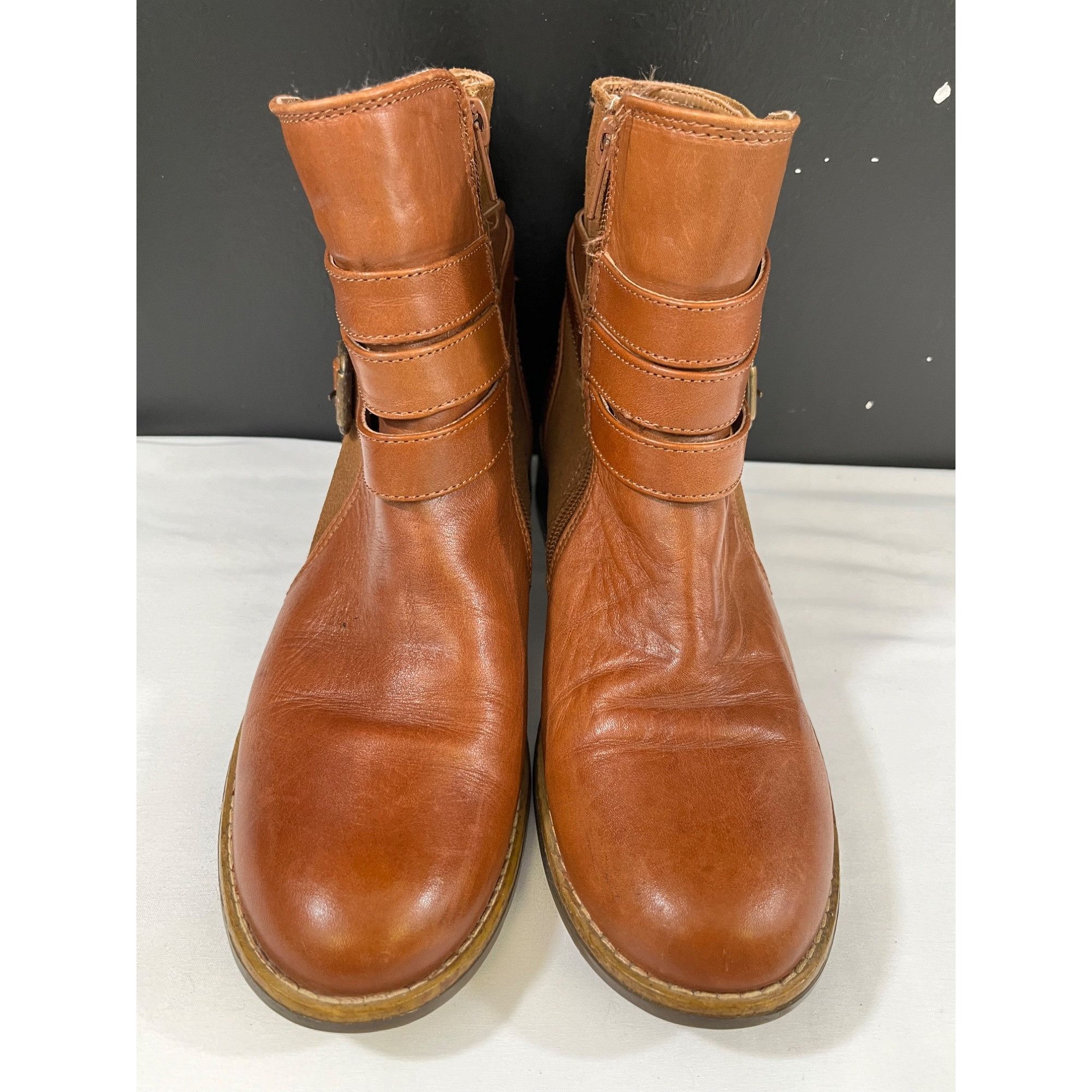 Other Verdetabaco Womens Brown Ankle Boot Shoes Size 6.5 SKU 6804 Size US 6.5 / IT 36.5 - 2 Thumbnail