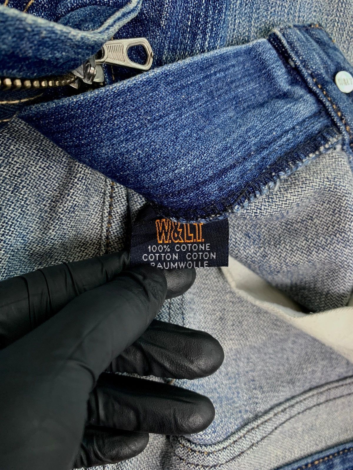 Walter Van Beirendonck FREE TAX! 2003 W&LT Reconstructed Bootcut Denim Jeans Size US 32 / EU 48 - 15 Thumbnail