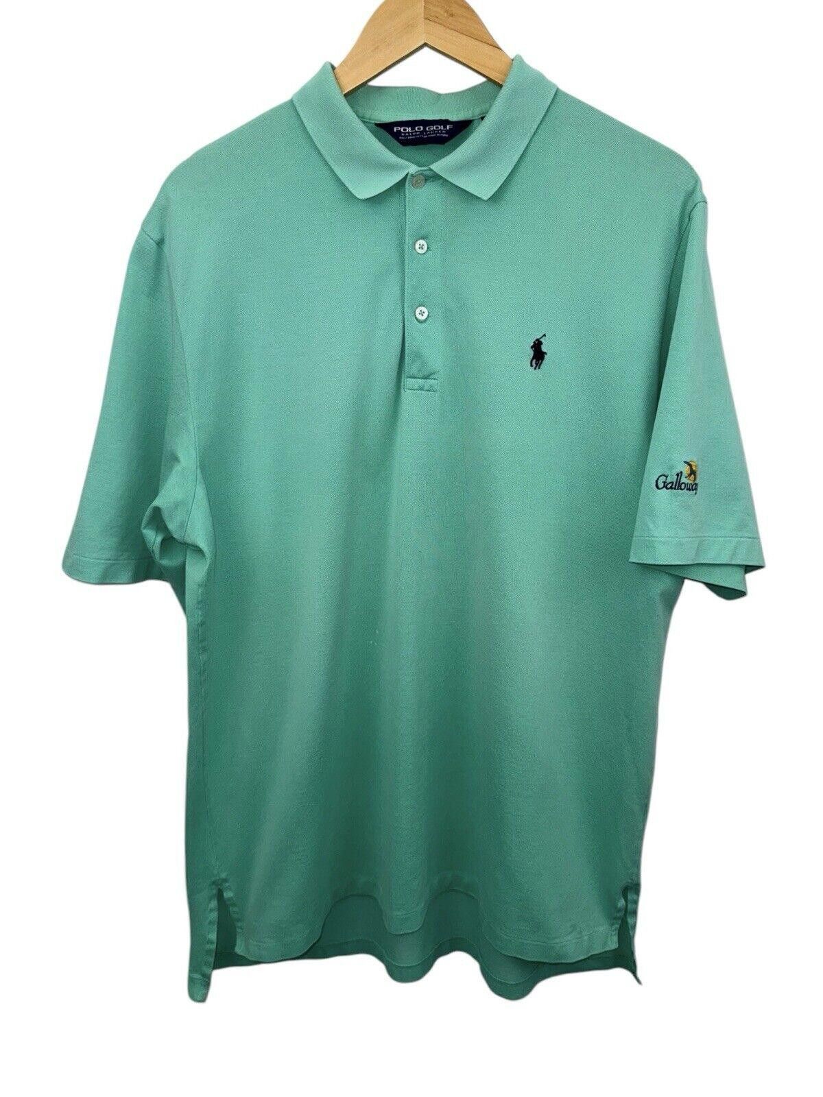 Polo Ralph Lauren Vintage Polo Golf Ralph Lauren Teal Galloway Polo Shirt L Size US L / EU 52-54 / 3 - 1 Thumbnail