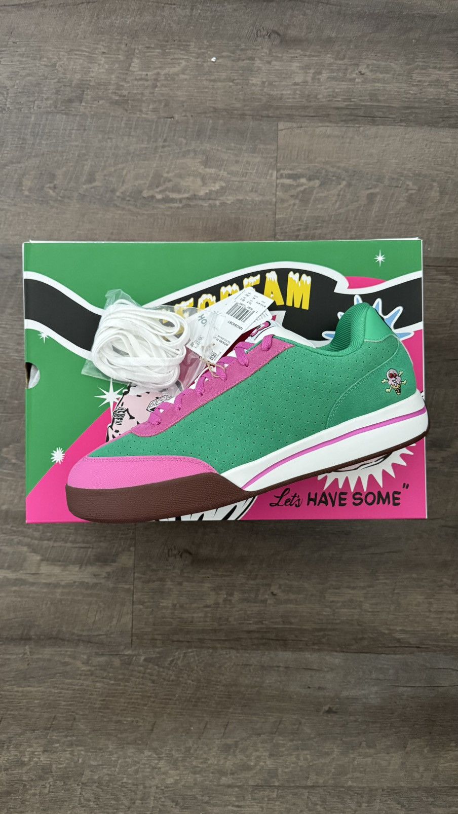 BBC Icecream Reebok Board Flip