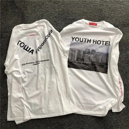 Japanese Brand × Vintage Russian Building Long Sleeve Loose T-shirt Size US M / EU 48-50 / 2 - 2 Thumbnail