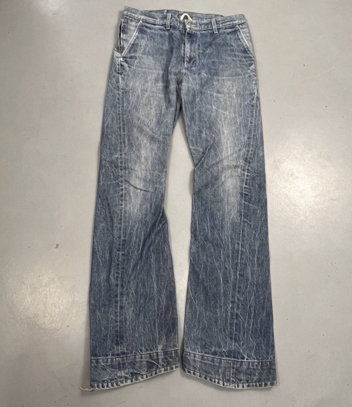 Levi's Vintage Levi’s engineer jeans denim Size US 34 / EU 50 - 2 Thumbnail