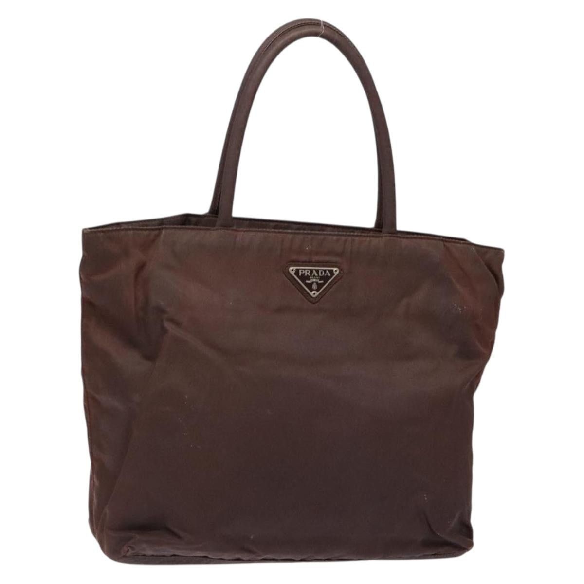 Prada PRADA Tote Bag Nylon Brown Size ONE SIZE - 1 Thumbnail