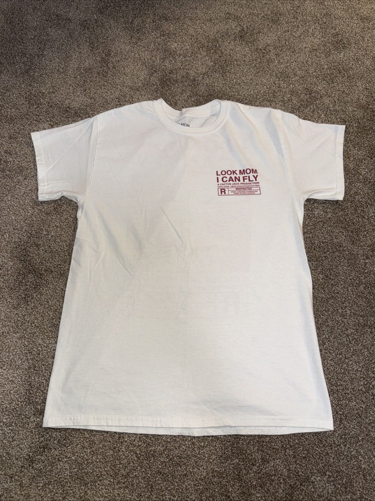 Travis Scott Cactus Jack Travis Scott Look Mom I Can Fly Tee Size Medium Size US M / EU 48-50 / 2 - 6 Thumbnail