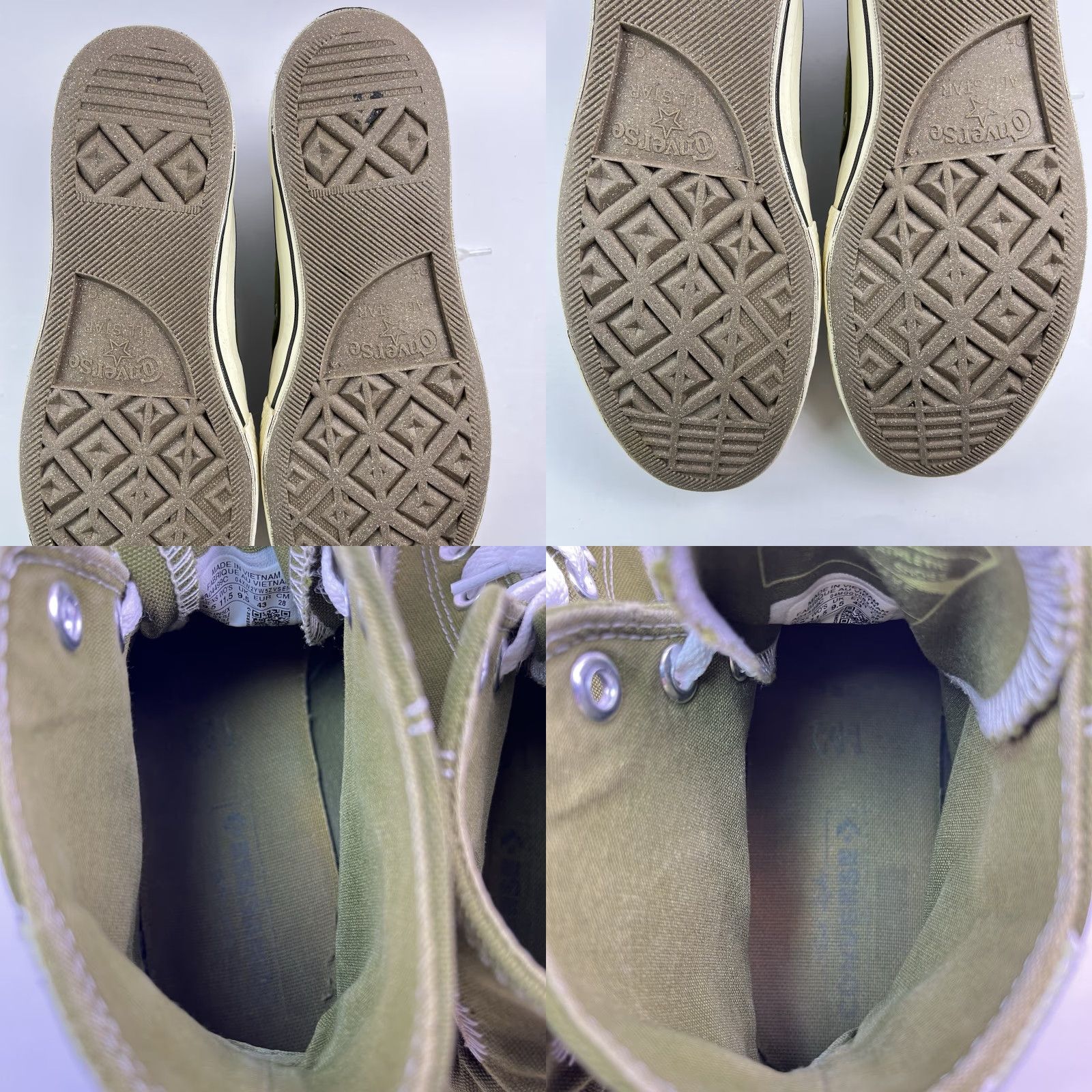 Converse Converse Chuck 70 High Top Patch Olive Men 9.5 Boots Basketball US 9.5 EU 43 Size US M / EU 48-50 / 2 - 8 Thumbnail