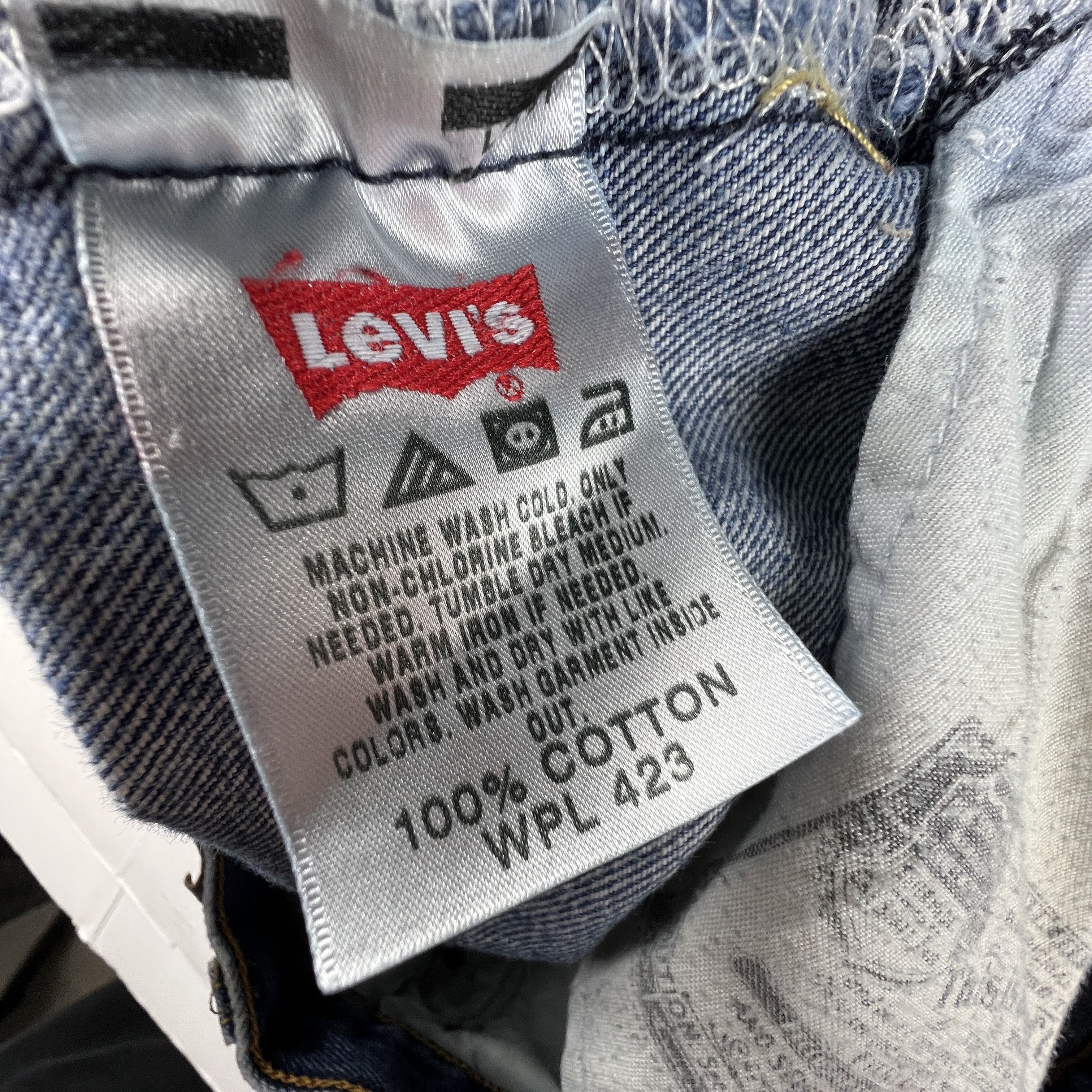 Levi's × Vintage Y2K Levi's Jeans 501 XX Straight Blue Faded Cotton Denim Size US 36 / EU 52 - 11 Thumbnail