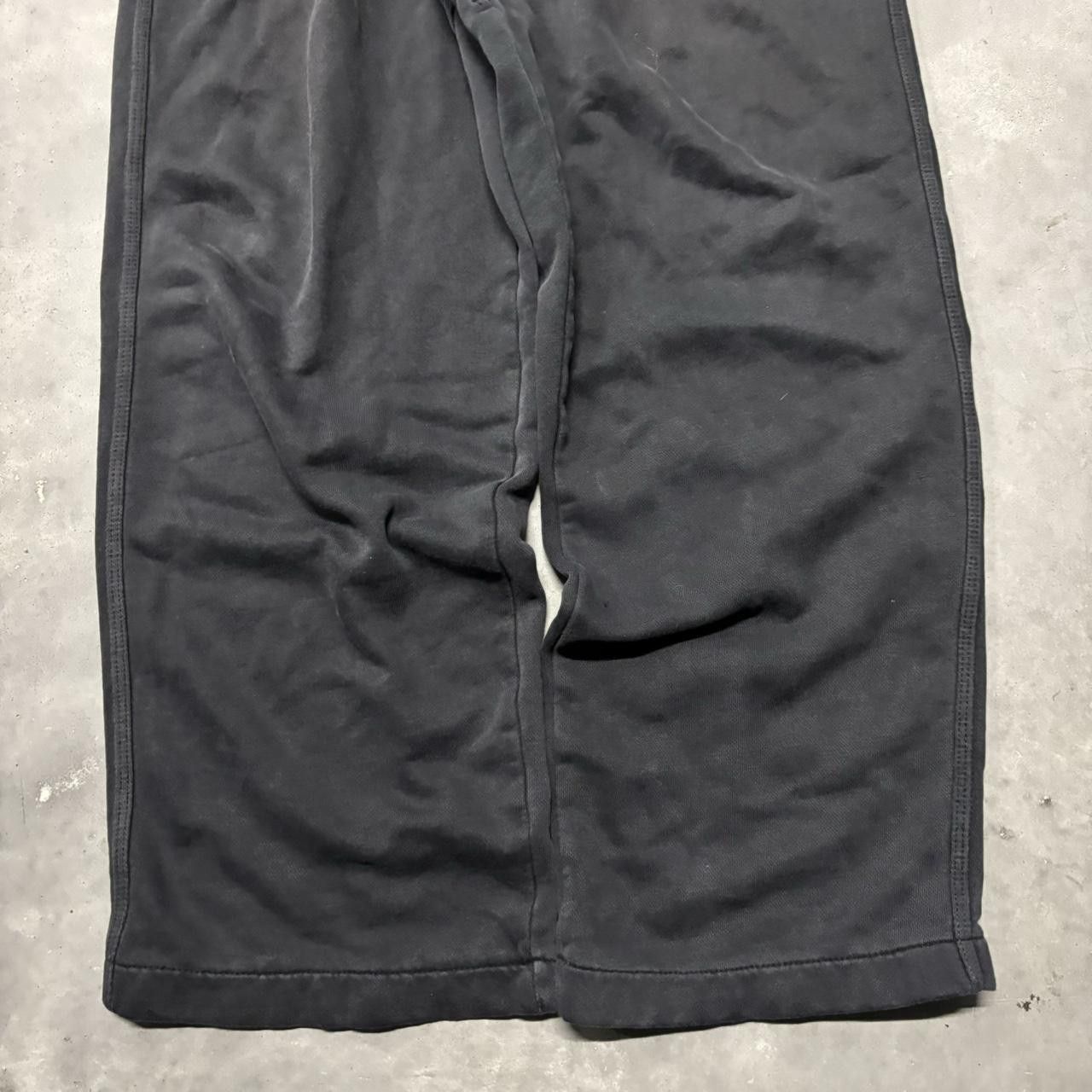 Nike × Vintage Crazy Vintage Y2K/2000s Baggy Black Nike Swoosh Skater Essential Sweatpants! Size US 32 / EU 48 - 6 Thumbnail