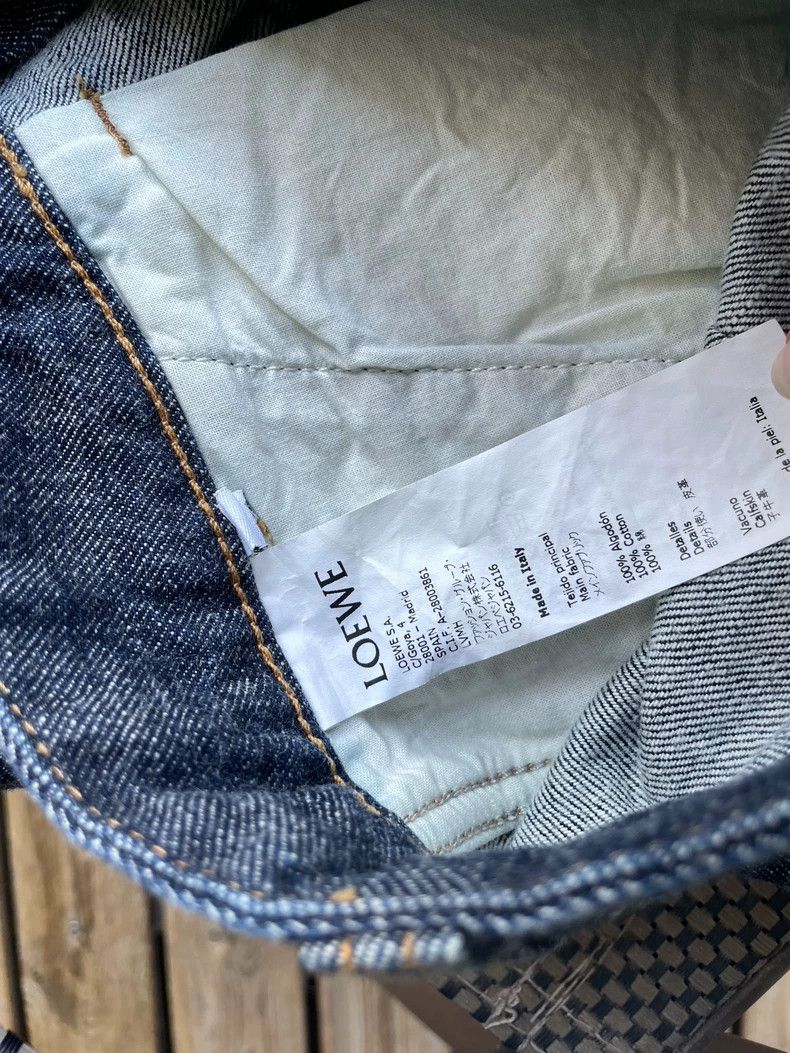 Loewe Loewe Mid-length jeans Size 24" / US 00 / IT 34 - 4 Thumbnail