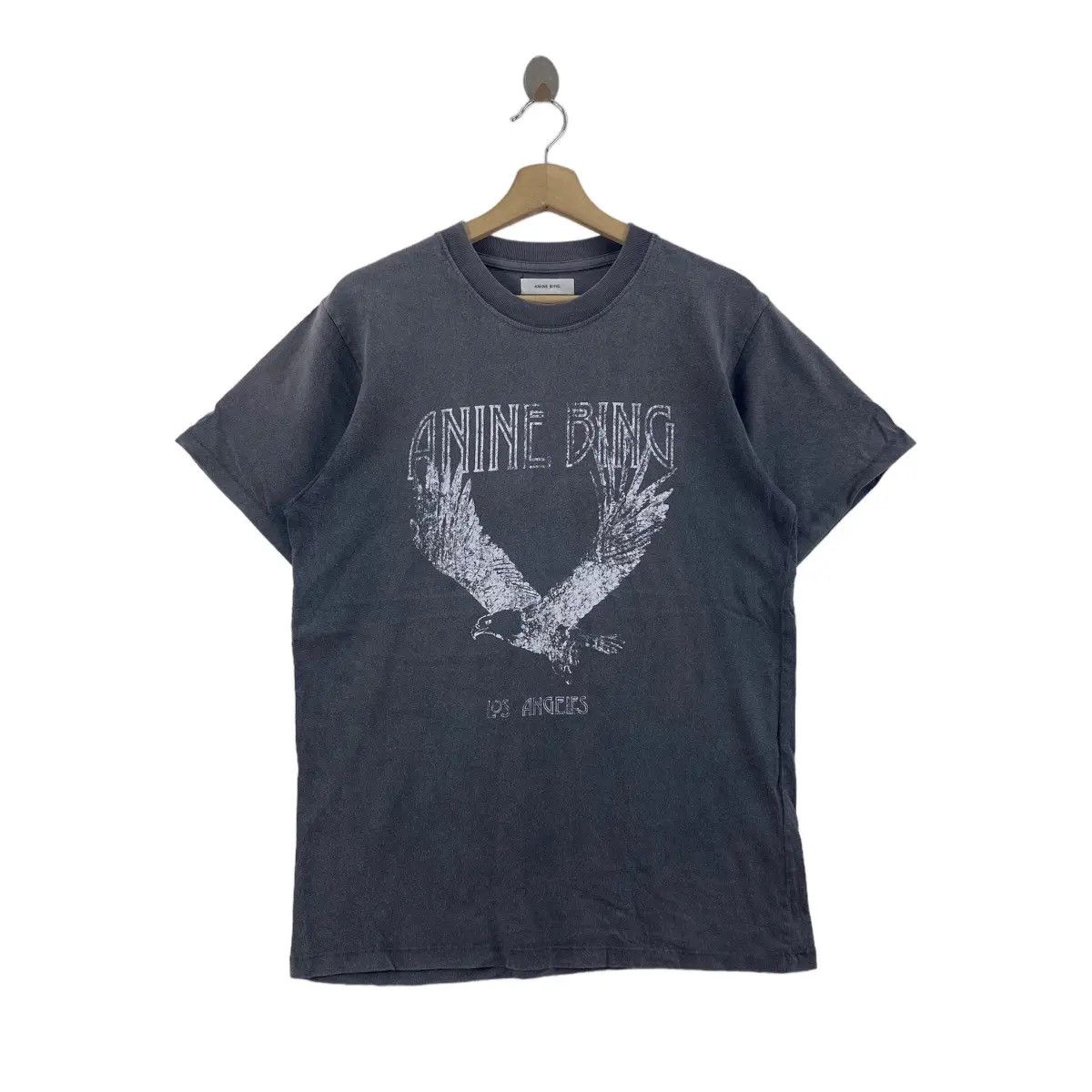 Anine Bing ANINE BING LOS ANGELES Boutique Eagle Tee Shirt Top Faded Size M / US 6-8 / IT 42-44 - 1 Thumbnail