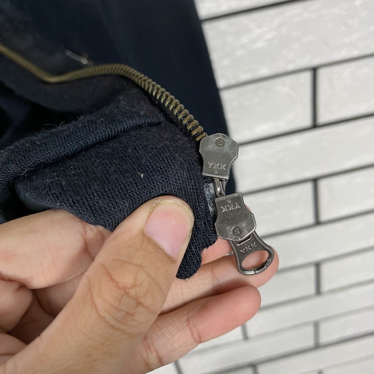 Japanese Brand 📌Vintage Zipper Hoodie Shearling Azul Issey Miyake Size US S / EU 44-46 / 1 - 19 Thumbnail