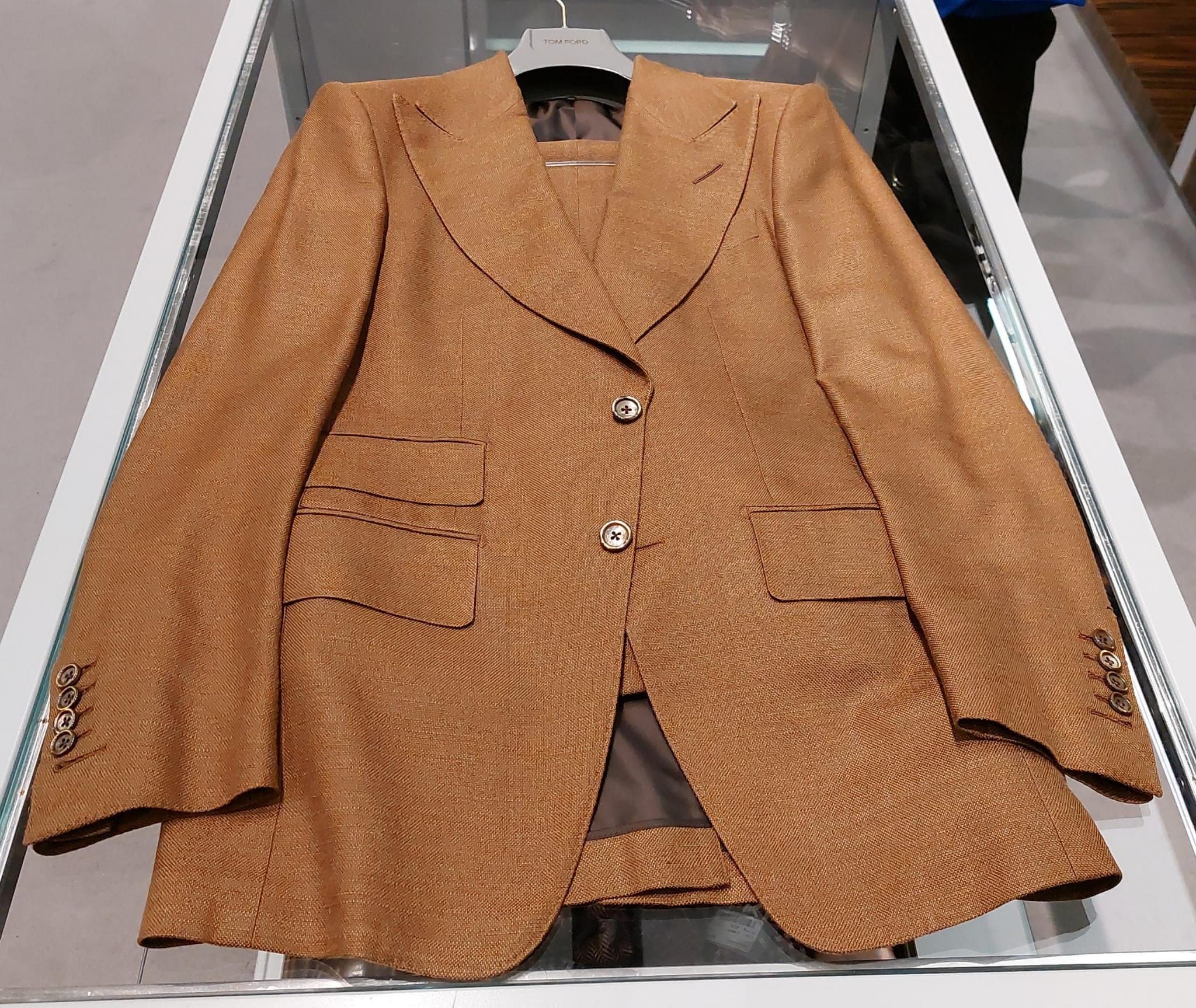 Tom Ford o1loc1c0724 Atticus Suit in Brown Size US S / EU 44-46 / 1 - 1 Thumbnail