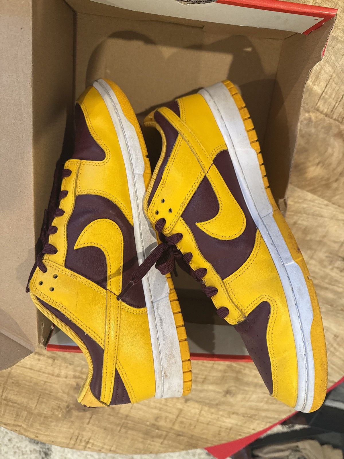 Nike Nike dunk Arizona State Size US 12 / EU 45 - 3 Thumbnail