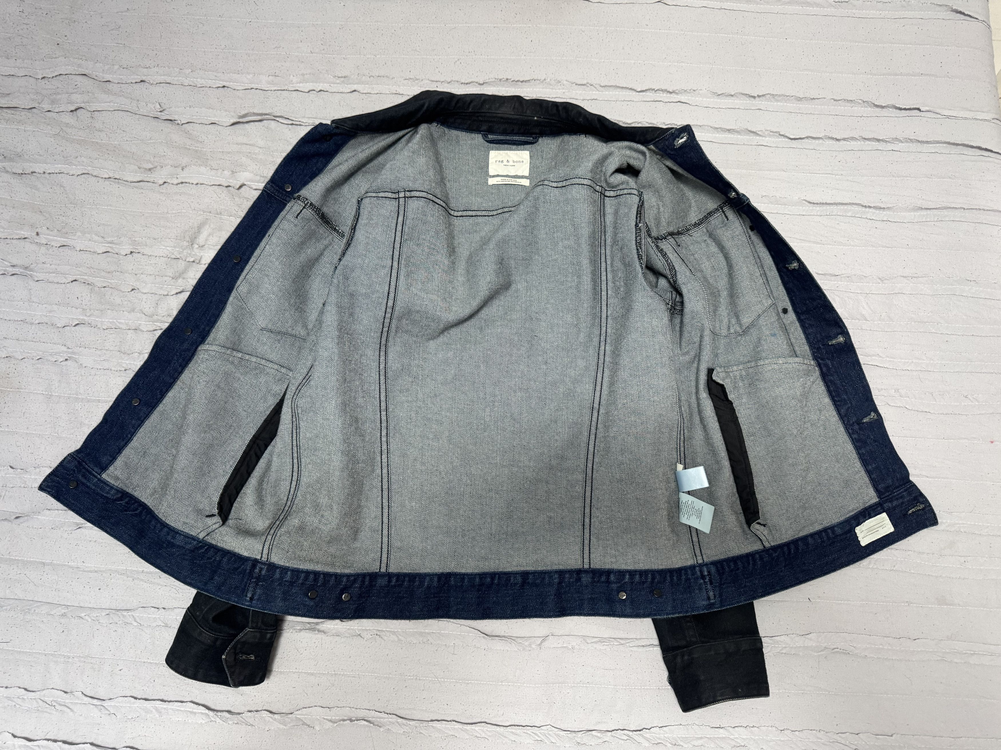 Rag & Bone Definitive Jean Jacket – Overdyed Indigo Size US M / EU 48-50 / 2 - 3 Thumbnail