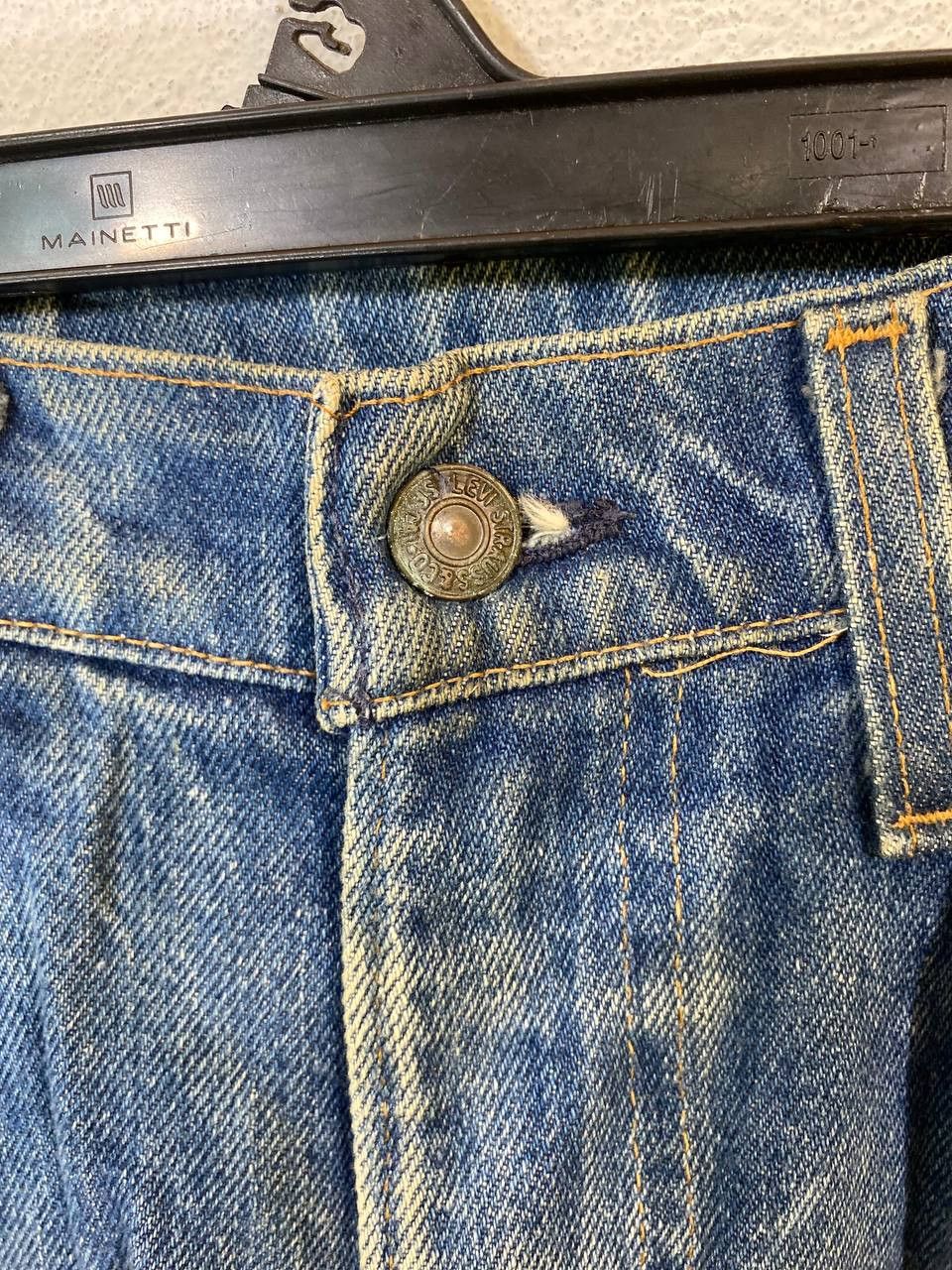 Levi's vintage levis 646 bootcut flare denim nice design Size US 33 - 7 Thumbnail