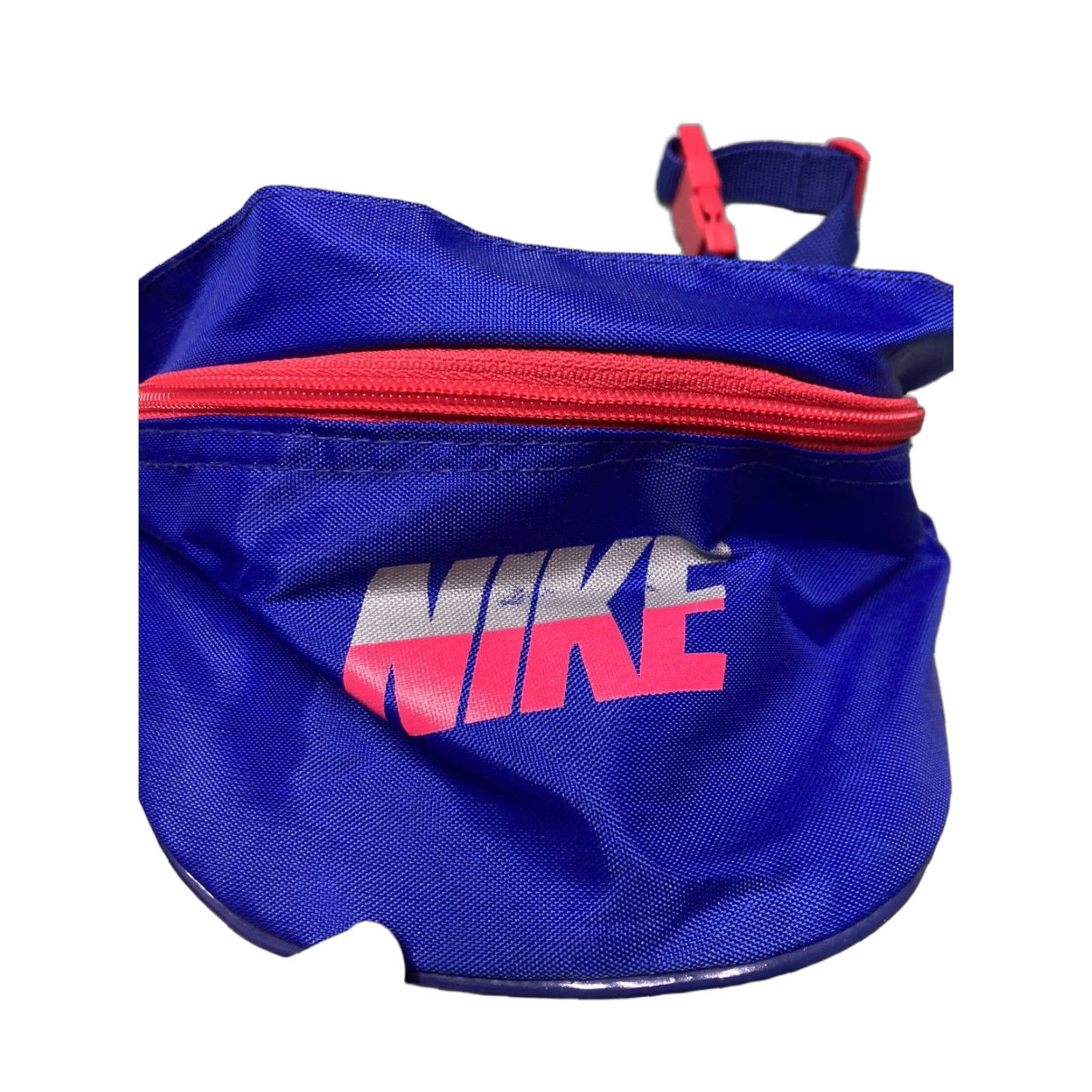 Nike VINTAGE Nike Fanny Pack Crossbody 90s Mens Gray NWOT NOS Zip Bag Size ONE SIZE - 1 Thumbnail