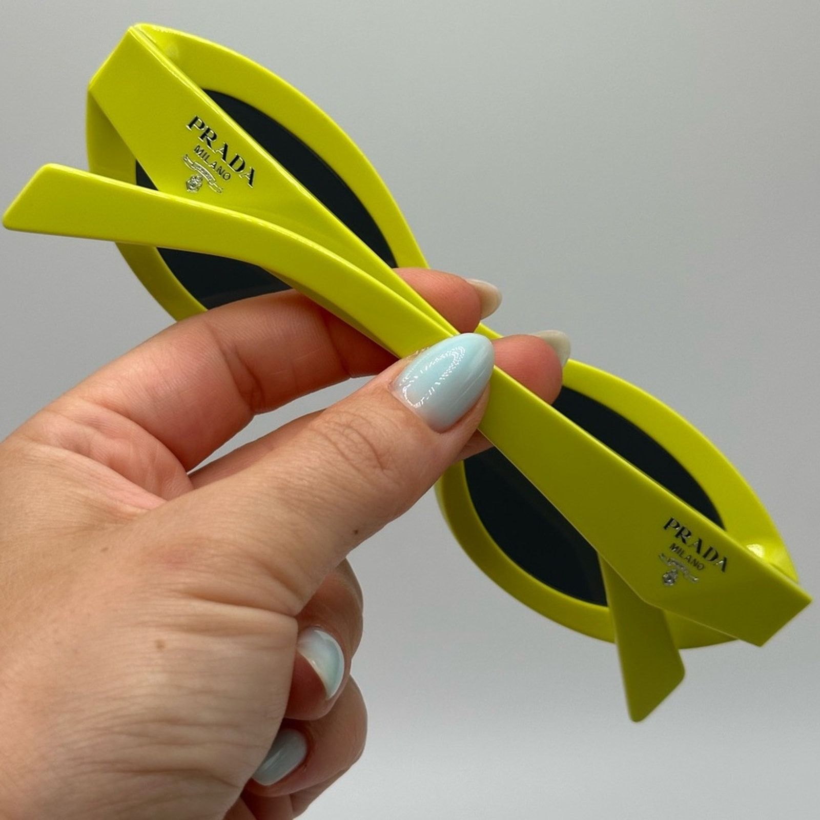 Prada NEW PRADA Symbol PR26ZS 13L08Z Cedar/Dark Grey Sunglasses Size ONE SIZE - 12 Thumbnail