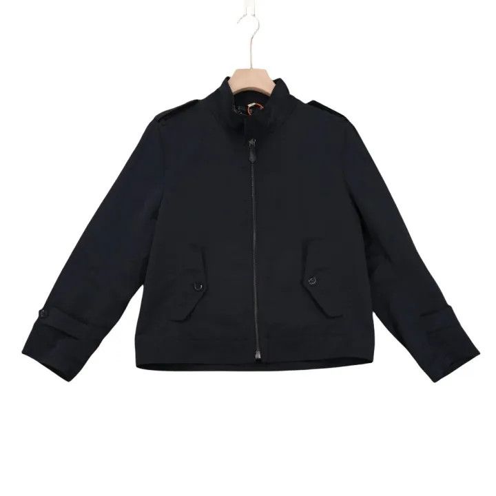 Burberry Burberry Men's Minimalist Black Zip Jacket Size US M / EU 48-50 / 2 - 1 Thumbnail