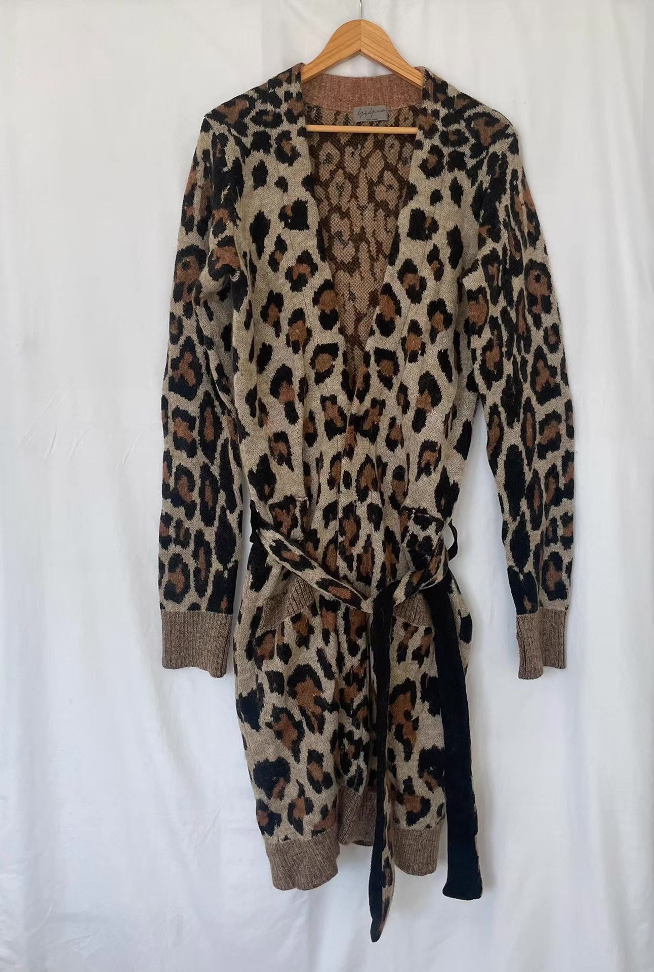 Yohji Yamamoto Yohji Yamamoto Pour Homme 13AW Long Knit Cardigan Ｑ21 Size US M / EU 48-50 / 2 - 1 Thumbnail