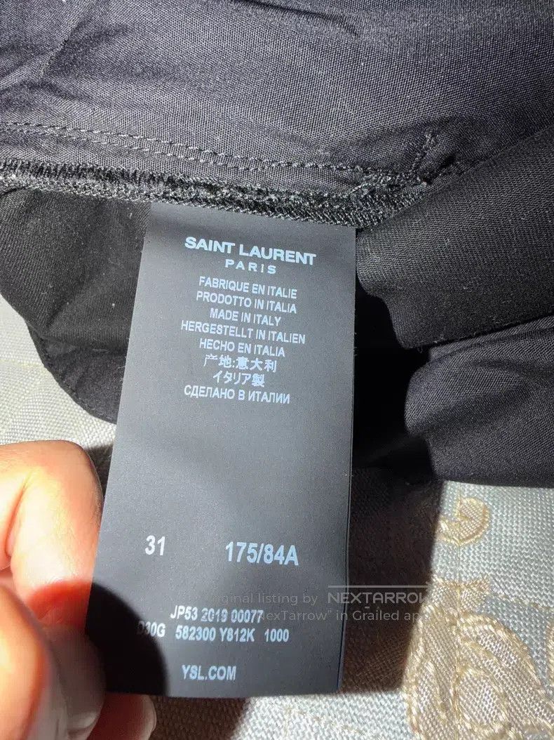 Saint Laurent Paris Saint Laurent Paris Casual pants i Size US 31 - 6 Thumbnail
