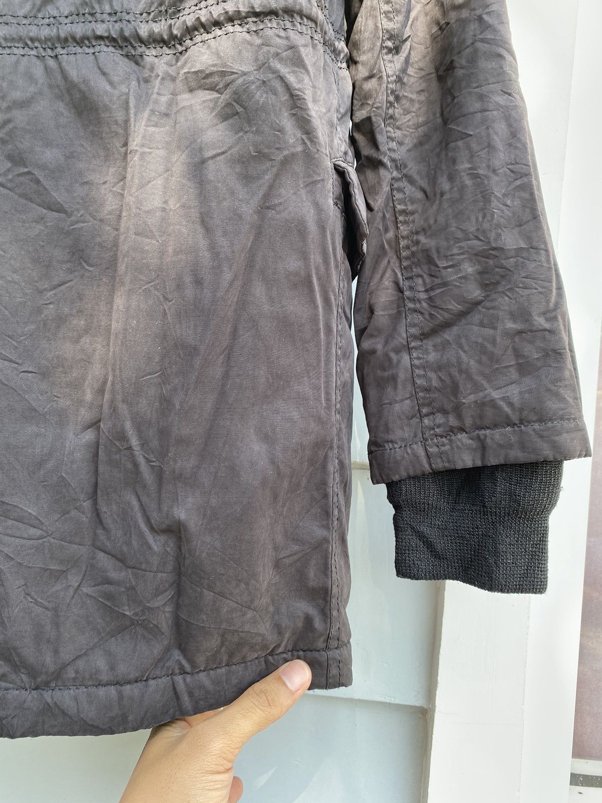 Japanese Brand Moussy Black Panel Furry Parkas Size US L / EU 52-54 / 3 - 14 Thumbnail