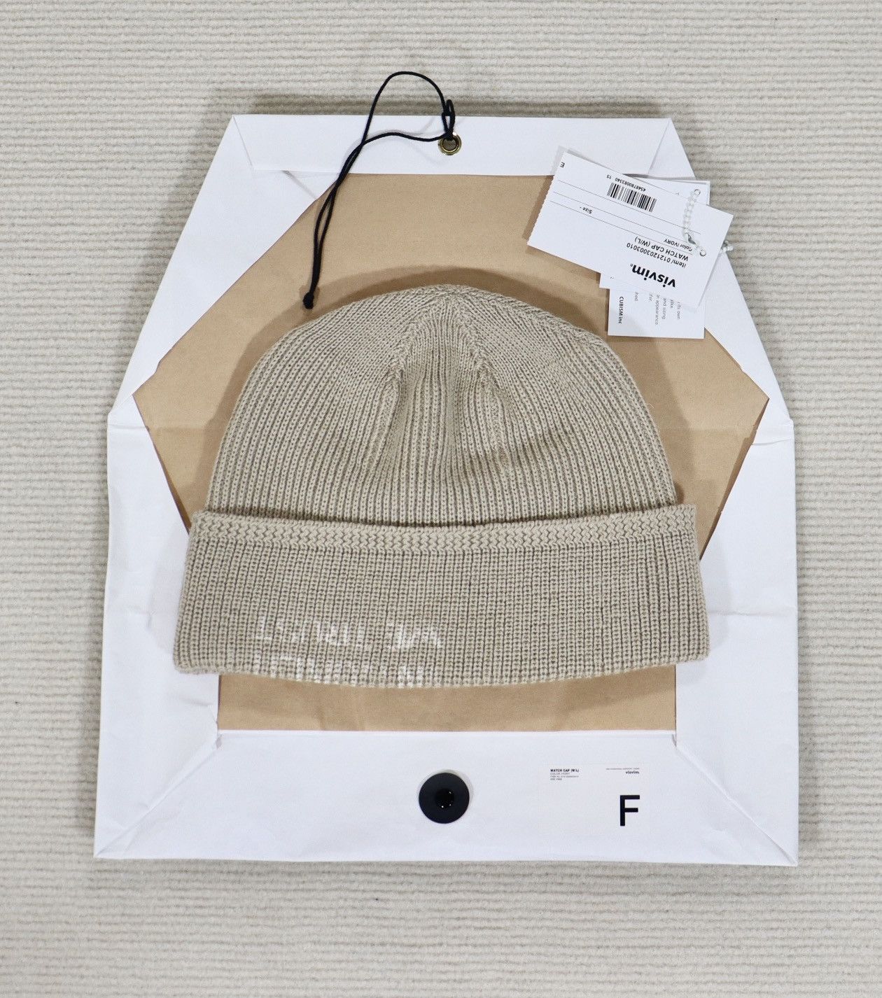 Visvim Visvim Watch Cap（W/L）Bennie Ivory | Grailed