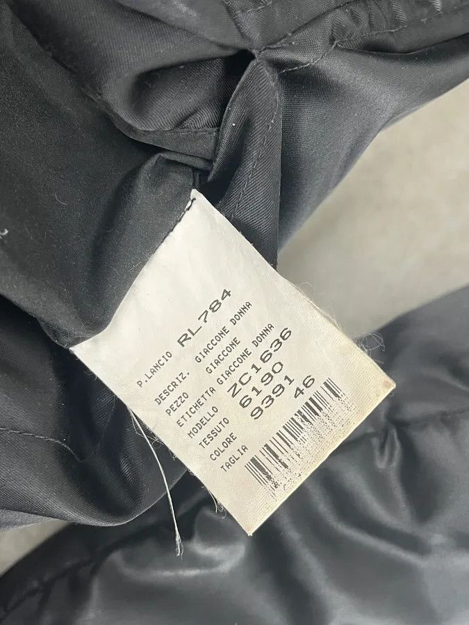 Emporio Armani 1990s Emporio Armani Long Black Puffer Jacket Size US S / EU 44-46 / 1 - 12 Thumbnail