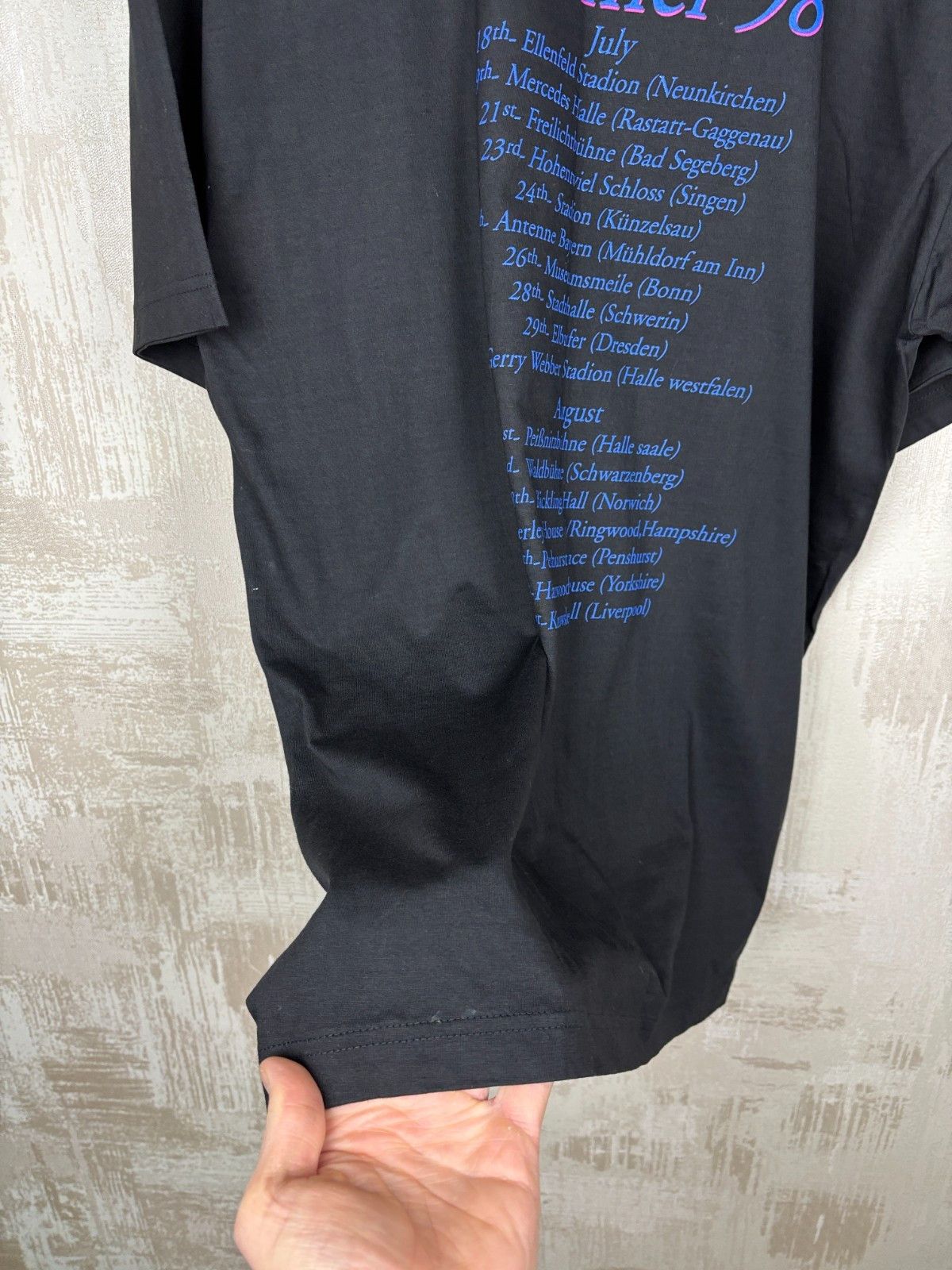 Vintage Vintage Chris de Burgh Summer Tour 1998 T-shirt Size US XL / EU 56 / 4 - 20 Thumbnail
