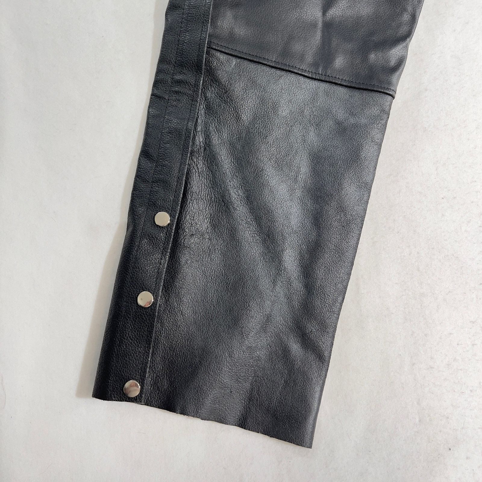 Other Hot Leathers Chaps XL Lined Button Cuffs Full Zip Legs Size US 38 / EU 54 - 5 Thumbnail